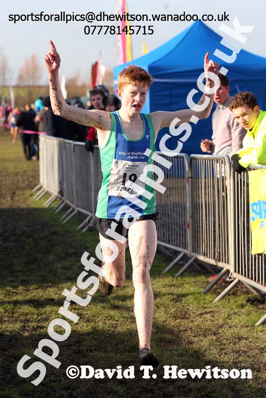 Mens under-17 Northern Cross Country  Championships, Pontefract. Photo: David T. Hewitson/Sports for All Pics